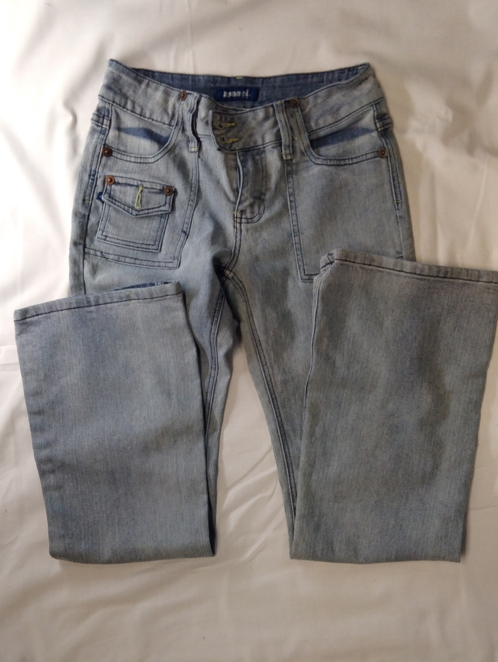 Zana Di Light Blue Boot Cut Jeans 7